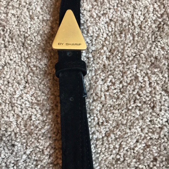 Vintage black suede bag - Picture 12 of 14